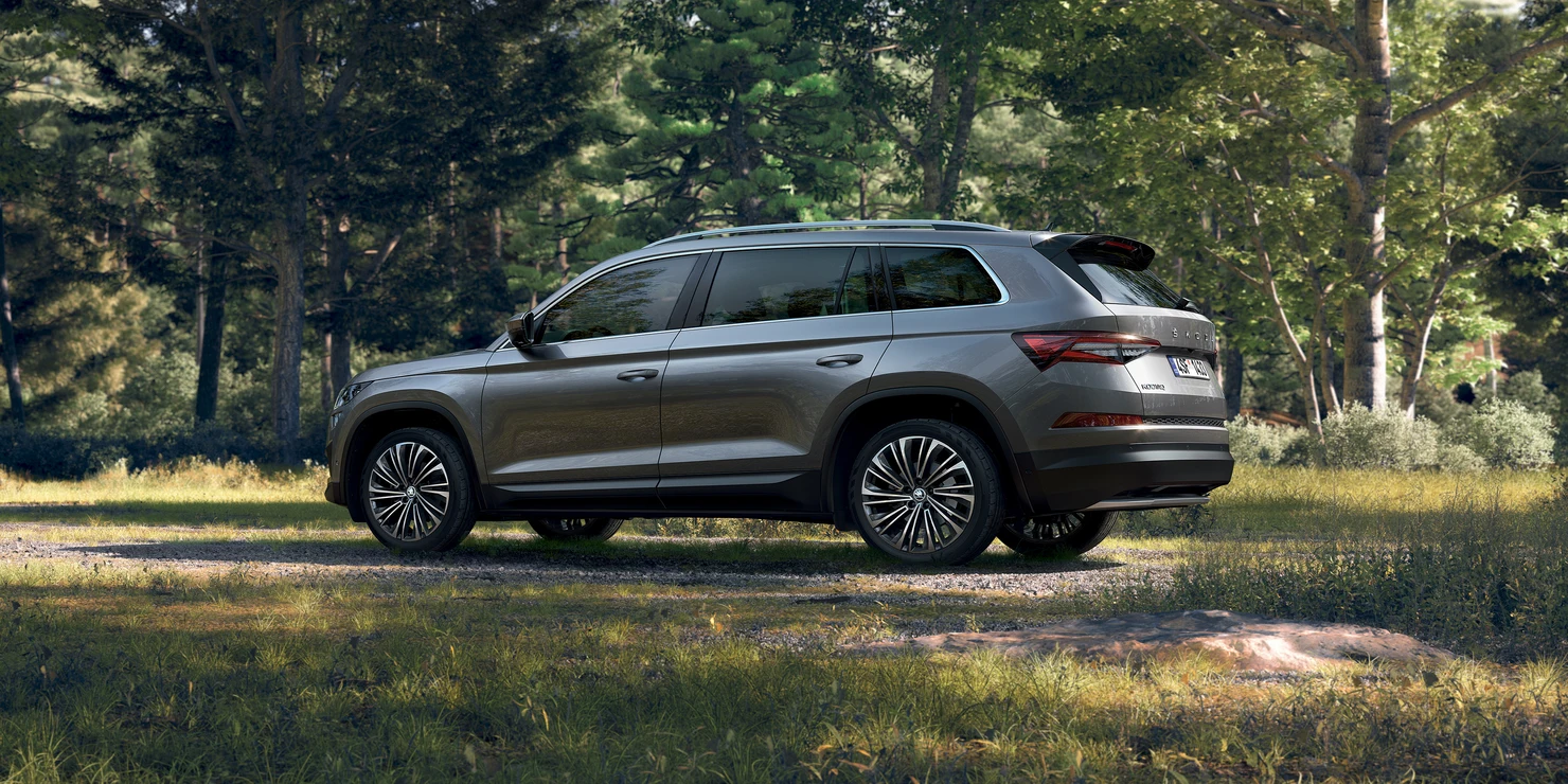 Светодиодные задние фары — часть базового оснащения Kodiaq.
